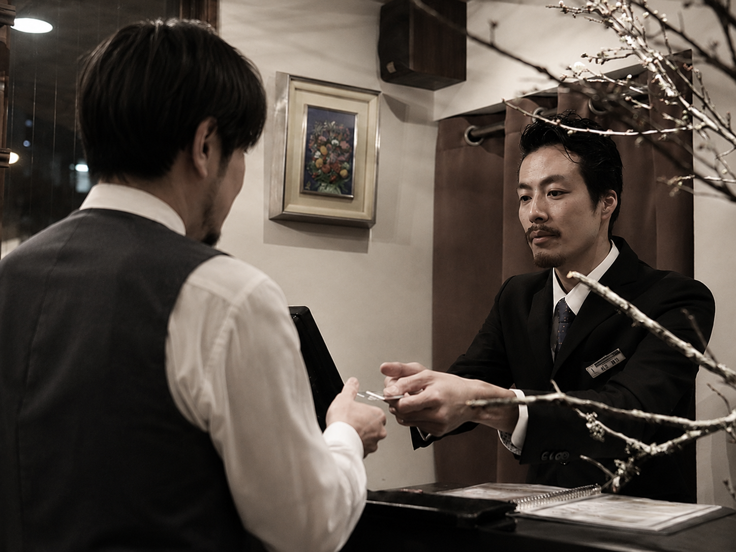 ご来店・受付のイメージ