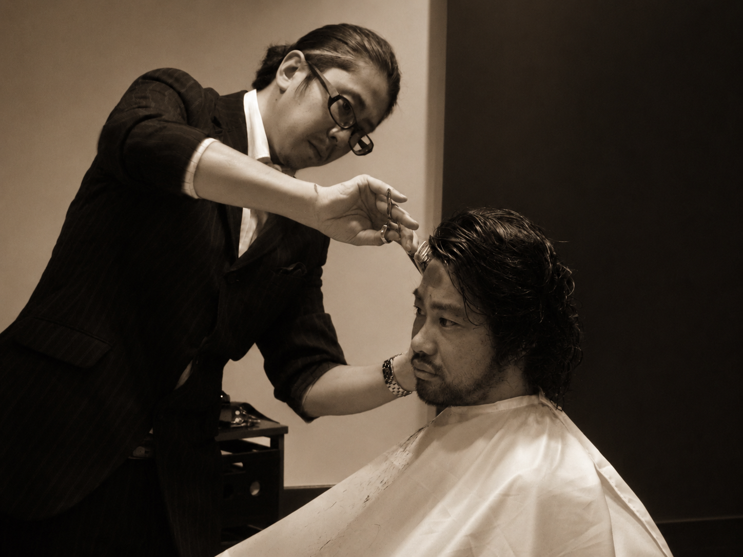 創業当時のDear Barber