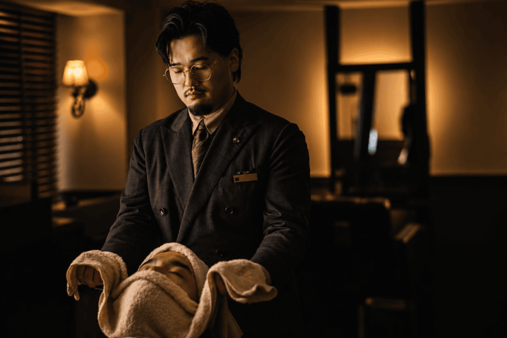DearBarberの仕事風景