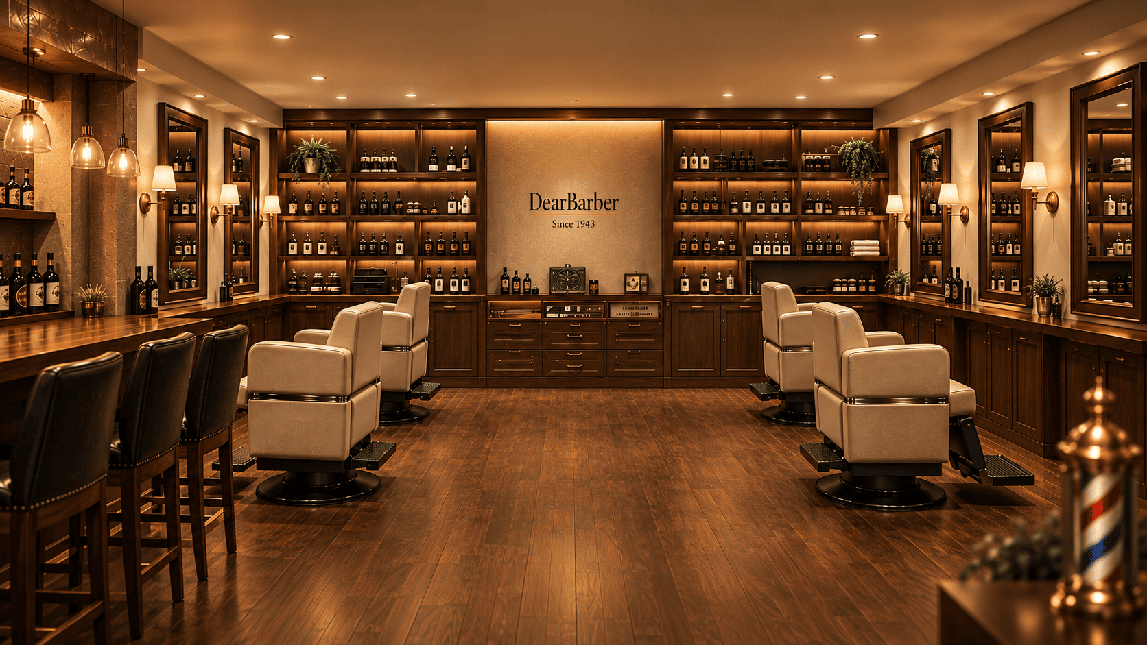 DearBarber上本町本店 リニューアルイメージ