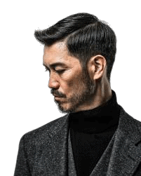 積み重ねた成熟のヘアスタイル 1